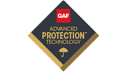 GAF advanced protection technology badge